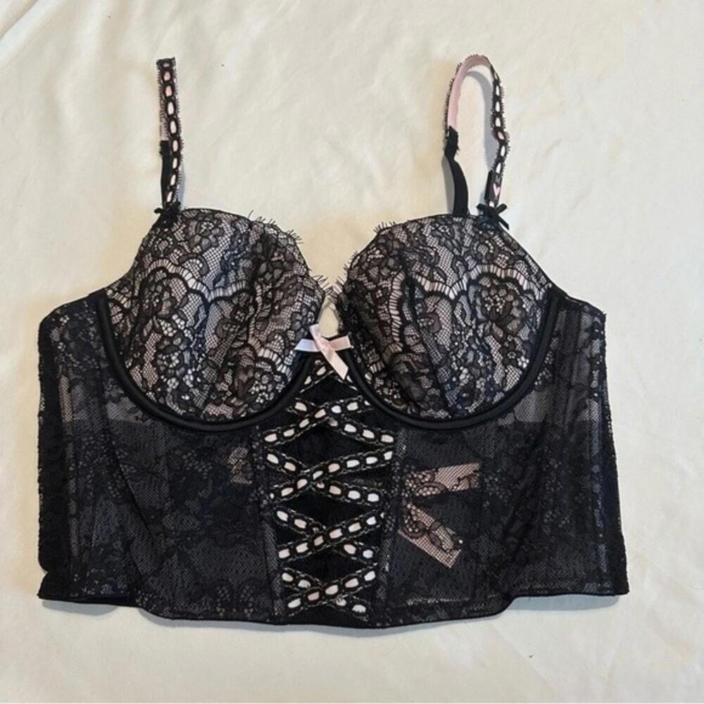 Victoria Secret DREAM ANGELS Lightly-Lined Lace-Up Corset